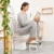 Benkstein® Toilettenhocker Erwachsene - Toilettenhocker Holz - Klohocker Toiletten Hocker - WC Hocker - Squatty Potty - Hocker Toilette Bambus - Toilettenhocker klappbar - WC Hocker Erwachsene faltbar - 5