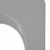 Dr. Wellthy - Medizinischer Toilettenhocker 41,5x24x17cm Grau - Gesunde Darmflora - 4