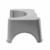 Dr. Wellthy - Medizinischer Toilettenhocker 41,5x24x17cm Grau - Gesunde Darmflora - 8