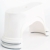 Ein Paar tragbare WC-Hocker, 17,8 und 19,1 cm-Module, stapelbar, Weiß - 5