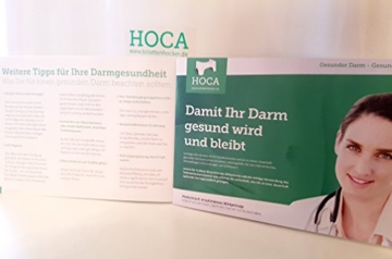 HOCA medizinischer Toilettenhocker - Das einfache, effektive Mittel gegen Hämorrhoiden, Verstopfung, Reizdarm - auch zur Darmsanierung, Darmreinigung, Entgiftung geeignet - für eine gesunde Darmflora - 