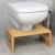 Navaris Bambus Toilettenhocker WC Hocker - Toiletten Fußbank aus Holz - Anti Verstopfung - Fußstütze für Erwachsene und Kinder - Klohocker antibakteriell - 5