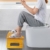 RayLove Toilettenhocker aus Holz – WC-Trittbrett aus Holz – Fußstütze mit Einstellbarer Höhe – Damm- und Verstopfungsbehandlung, von Ärzten empfohlen - 2