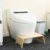 Seasaleshop Squatty Potty WC Hocker Toilettenhocker Tritthocker aus Holz 48 x26 x15.5cm squatty Potty - gesunde Sitzhaltung auf der Toilette - gegen Hämorrhoiden und Verstopfung - 3