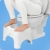 Squatty Potty Original 7-Zoll & 9-Zoll Einstellbar Höhe Badezimmer Toilette Schemel, Weiß - 10