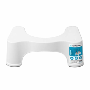 Squatty Potty Original, Einzelpackung, Weiß, 1 Count (Pack of 1) - 2