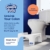 Squatty Potty Simple Badezimmer Toilette Hocker, 7-Zoll Höhe, Weiß - 2