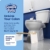 Squatty Potty Stockholm Falten Bambus Toilette Hocker, 7-Zoll Collapsible, Braun und Weiß - 2