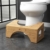 Squatty Potty The Original Toilettenhocker – Bambusklappe, 17,8 cm und 22,9 cm Höhe, zwei Größen in einem - 2