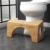 Squatty Potty The Original Toilettenhocker – Bambusklappe, 17,8 cm und 22,9 cm Höhe, zwei Größen in einem - 3