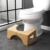 Squatty Potty The Original Toilettenhocker – Bambusklappe, 17,8 cm und 22,9 cm Höhe, zwei Größen in einem - 4