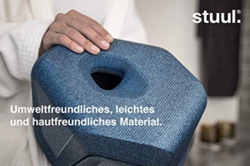 STUUL® - der Innovative Zweiteilige Toilettenhocker für schöne Bäder und einen gesunden Darm. Das Original. (Charcoal) - 6