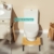 Toilettenhocker aus Bambus für Badezimmer, verstellbare Höhen und Winkel, Kot-Hocker für Erwachsene und Kinder - 8