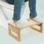 Toilettenhocker Erwachsene-Bambus Squatty Potty-Toiletten Hocker klappbar-Klohocker Erwachsene-Medizinischer Toilettenhocker Holz-WC Hocker Toilette Erwachsene-Tritthocker klappbar- Badezimmerhocker - 6