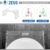 ZEUS® Thron Toilettenhocker - schöner medizinische WC Fußhocker - eleganter Tritthocker zur Verbesserung der Darmgesundheit (ROYAL transparent) - 4